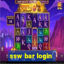 ssw bar login